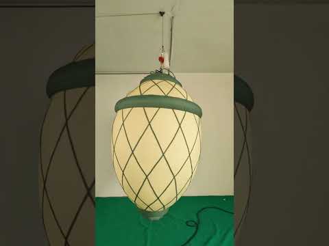 Hanging Inflatable Balloon Lantern with Blower for 2023 #Stagedesign Decoration