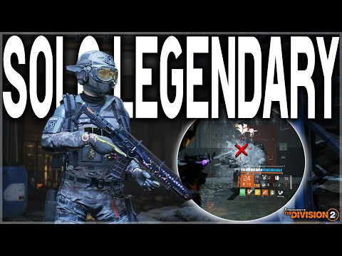 This Division 2 SOLO LEGENDARY BUILD IS UNSTOPPABLE! This Shreds ARMOR & Destroys Legendary Content.