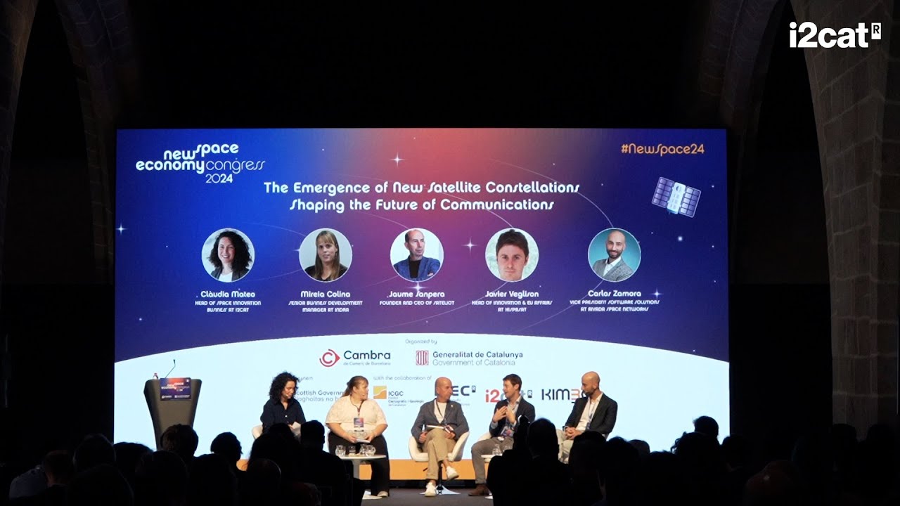 🚀 What happened in the Congress #NewSpace24? / Tot el que va passar al congrès #NewSpace24 I i2CAT