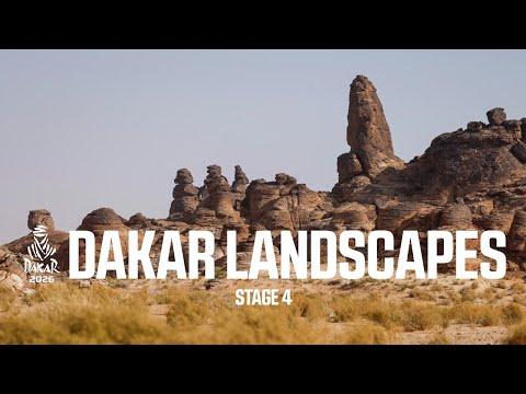 Dakar 2026 - Stage 4 - Saudi Arabia's most beautiful landscapes
