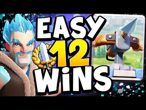 12 WIN GRAND CHALLENGE with ICE BOW! - CLASH ROYALE