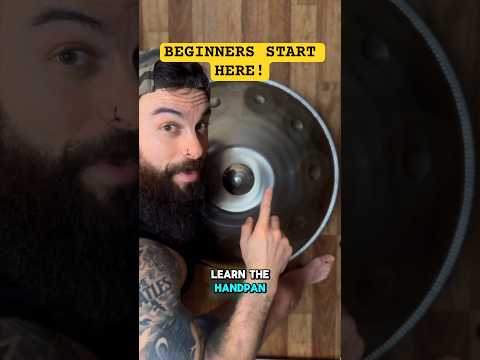 Learn the HANDPAN today | BEGINNER TUTORIAL 🫡