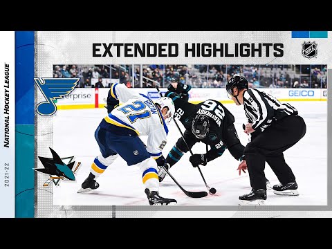 St. Louis Blues vs San Jose Sharks Nov 4, 2021 HIGHLIGHTS