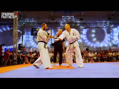 Marcin Żuk vs Dominik Rzepka finał Masters 35+  -85 kg IKO Nakamura European Championship