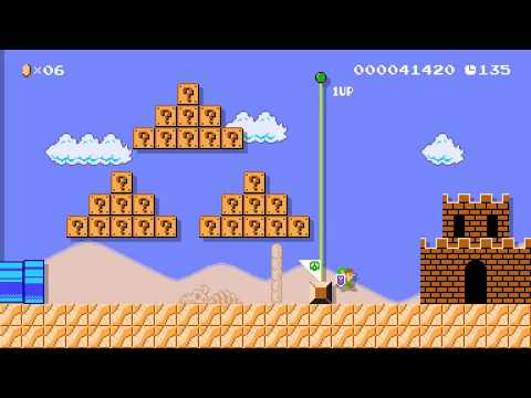 Super Mario Maker 2: Legend of Zelda Level Showcase: Temple of Gaia