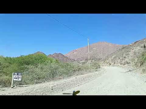 Ruta 40 desde Cachi a San Carlos Salta 