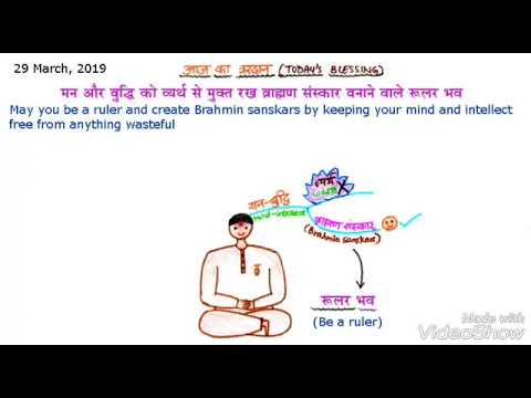 29 march 2019 Murli Points