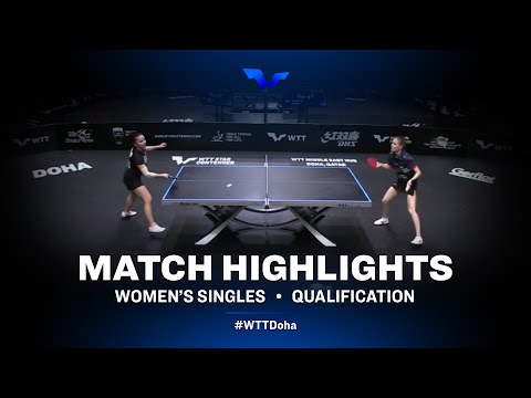 Natalia Grigelova vs Anastassiya Lavrova | WTT Star Contender Doha 2021 | WS | QUAL Highlights