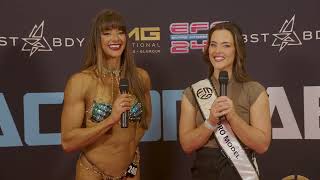 FMG International Worlds 2025 backstage interview with 246 Elinor Salmon