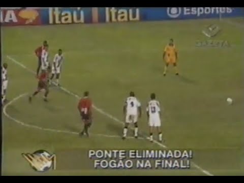 Ponte Preta 3x3 Botafogo-SP - Campeonato Paulista Série A1 2001 - Mesa Redonda - TV Gazeta