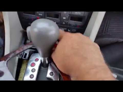 How to get a 2006 Audio A4 into neutral