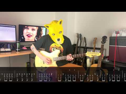 Paramore - Misery Business (Guitar Cover w/ On-Screen Tabs)