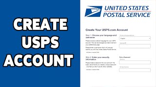 How To Create USPS Account On PC 2024 | USPS Account Sign Up Guide | Register On USPS.com