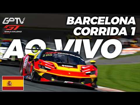 🔴AO VIVO: GTWC EUROPA 2026 COM IMAGENS | CORRIDA 1 EM BARCELONA | 9ª ETAPA