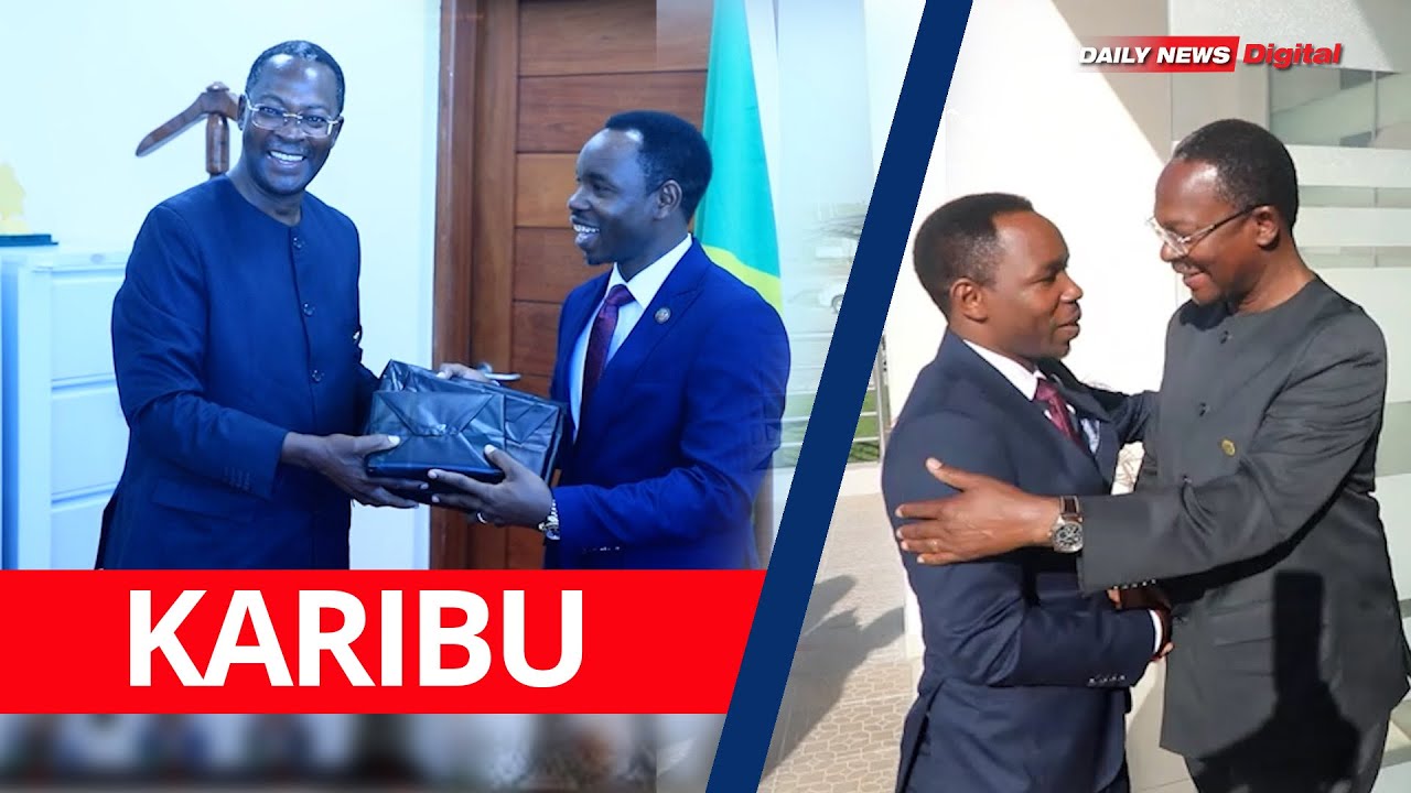 TAZAMA KATAMBI ALIVYOKABIDHIWA OFISI NA SIMBACHAWENE