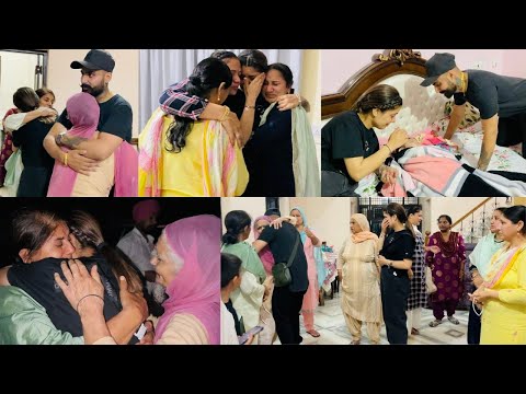 ASI CHALE AUSTRALIA | EMOTIONAL MOMENT | GOOD BYE FAMILY | DIL NI KRDA JAAN NU | INDER & KIRAT