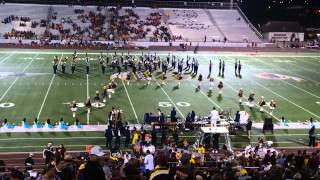 preview picture of video 'Economedes High School Dance Team at FootBall Game in Donna 11/01/2013'