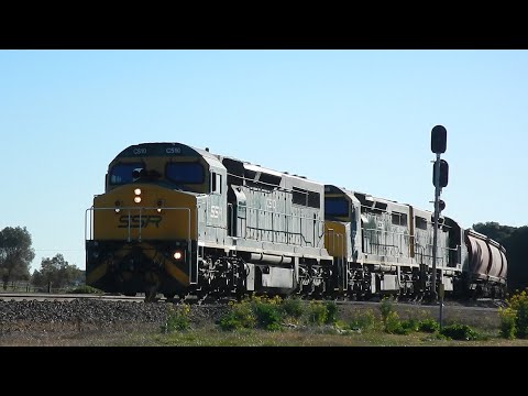 PN & SSR Grain in South Australia: Freight movement at Snowtown - 07/07/2020 & 08/07/2020