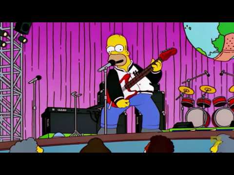Homero Cantado: (Los Simpsons) | MovieClips En Español.
