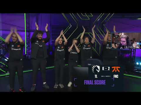 Fnatic giving Liquid a FAREWELL, goodbye liquid =(( || LIQUID vs FNATIC Master ICELAND