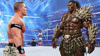 Download lagu 🔥WWE 2K24 | John Cena vs Swamp Beast Hunter : full match | 12 August 2026 mp3