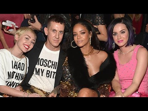 Miley Cyrus, Katy Perry & RIhanna Party Together At The Fashion LA Awards!