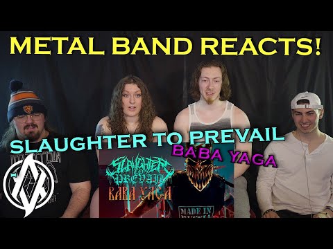 Slaughter to Prevail - Baba Yaga REACTION | Metal Band Reacts!
