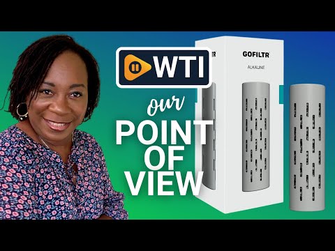 GOFILTR Alkaline Water Infuser - WTI product video review
