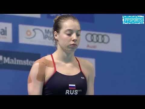 Vitaliia Koroleva (Russia) l 3m Springboard Diving Highlights