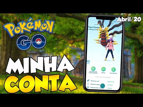 MINHA CONTA RARA DO POKÉMON GO !!!!!
