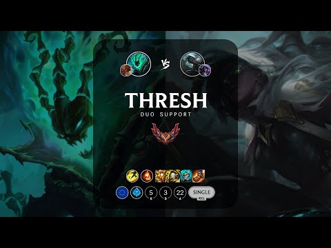 Thresh Support vs Senna - EUW Grandmaster Patch 13.14