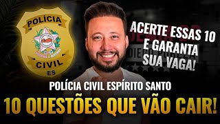 PC-ES: 10 Law Questions that WILL APPEAR on the Exam