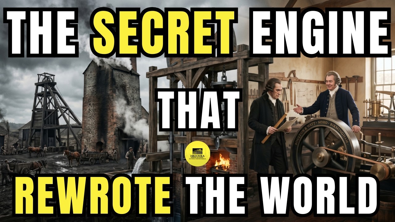 The Secret Engine That Quietly Rewrote the World 🚂💨 | How Steam Power Ignited the Future