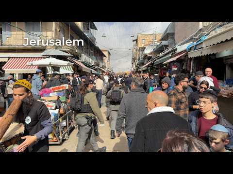 REAL Jerusalem — What Normal Life Actually Feels Like 🇮🇱 [4K]