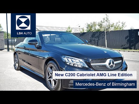 New Mercedes-Benz C200 Cabriolet AMG Line Edition