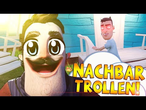 TROLLING THE NEIGHBOR 2.0! (Hello Neighbor: Full Version)