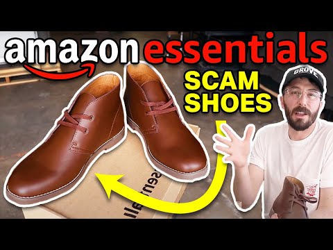 Amazon’s Dirty Little Secret That’s Ripping You Off - (CUT IN HALF) - Chukka Boot
