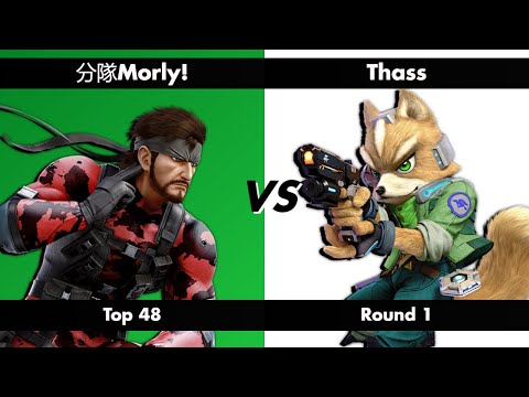Smash Works - Smash Ultimate Top 48 Winners Round 1 - 分隊Morly! VS Thass