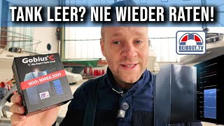 Tanksensor ohne Bohrung nachrüsten - Füllstandsanzeige für Bootstanks Gobius C mit NMEA2000