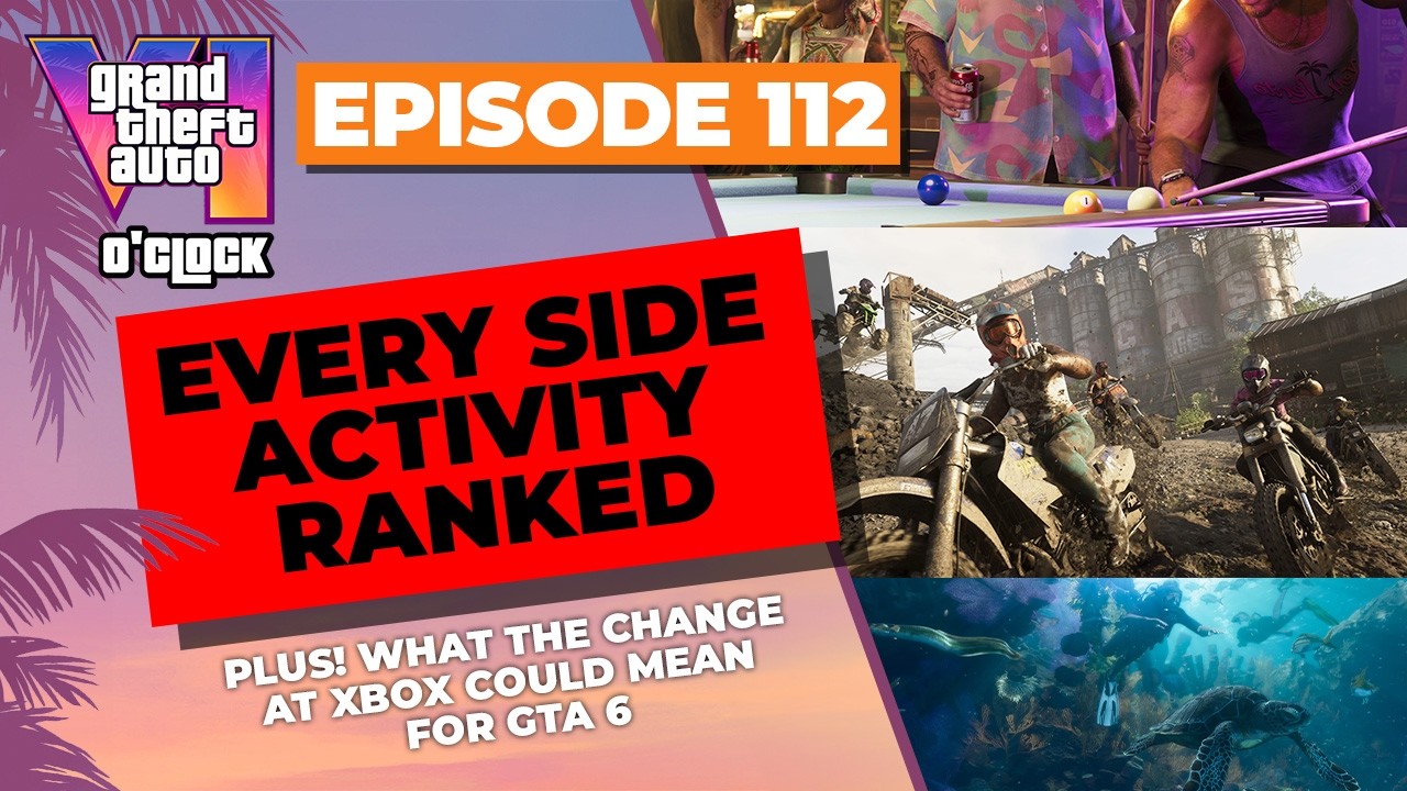 Every side activity so far RANKED - GTA VI O'clock - Episode 112 - YouTube