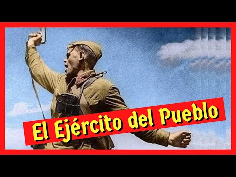 Segunda Guerra Mundial - FRENTE ORIENTAL. Canción de guerra "El Ejército del Pueblo" en español