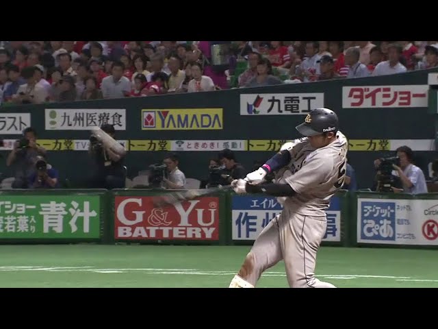 【6回表】バファローズ・T-岡田 19号勝ち越しホームラン!! 2014/9/3 E-H