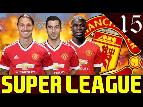 FIFA 16 - SUPER LEAGUE CAREER MODE MANCHESTER UNITED EP. 15 - BAYERN MUNICH!