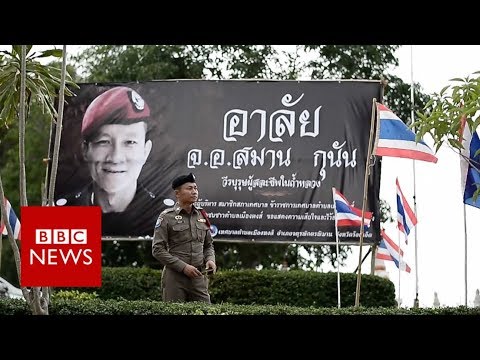 Thai cave: Wife and father mourn 'hero' diver - BBC News