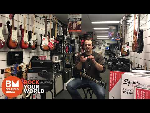 Boss WL-20 & WL-50 Wireless Guitar Systems Demo & Overview w/ Daniel @ Belfield Music