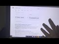 GOOGLE TRANSLATE SCARY GLITCH