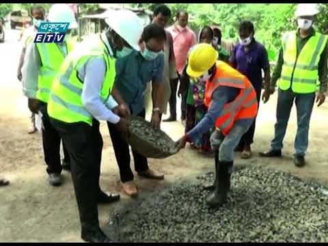 বাগেরহাটে গ্রামীণ সড়ক রক্ষণাবেক্ষণ মাস কার্যক্রমের উদ্বোধন