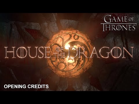 afbeelding House of the Dragon Opening Credits 4K | Season 1 (HBO) | Game Of Thrones Extras