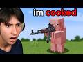 Minecraft, But Mobs Have Guns...