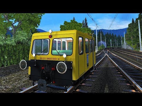 RSSLO Draisine X626 Südbahn Semmeringbahn Brücken Inspektion Train Simulator 2017